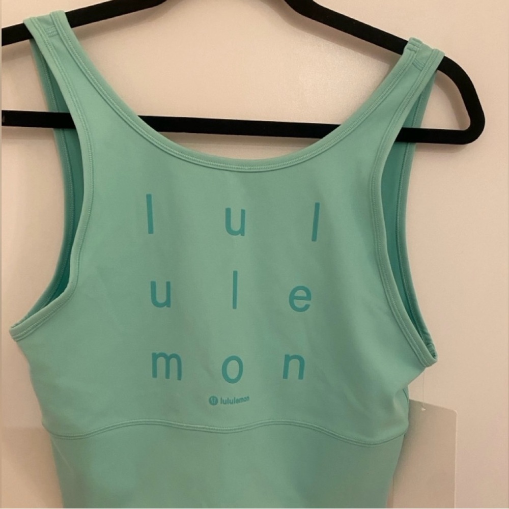 Lululemon Power Pivot Everlux Tank Top in Wild Mint Size 10 - Picture 6 of 8
